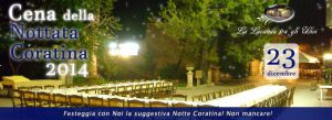Cena Nottata Coratina